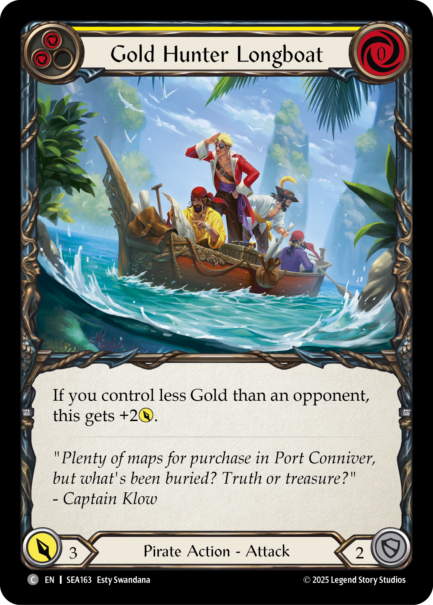 Gold Hunter Longboat