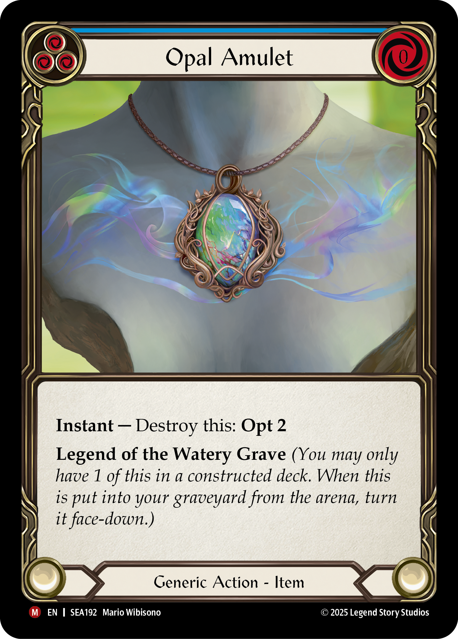 Opal Amulet